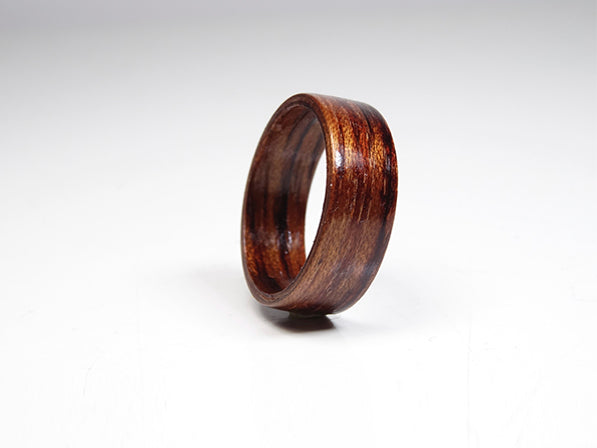 Bague bois bubinga