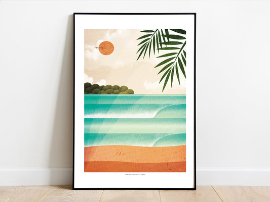 Affiche & Poster de Surf : Surfer Paradise