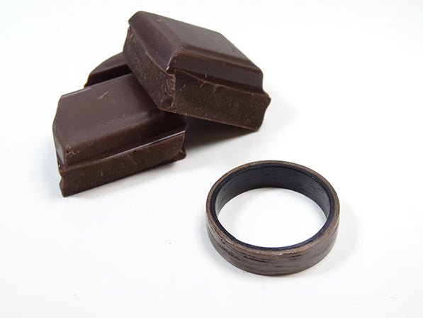 Bague Ebene et Noyer