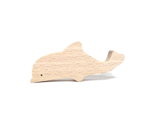 figurine en bois dauphin